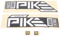 ROCKSHOX Decal set rs silver pike ult 27/29 matt-sil.