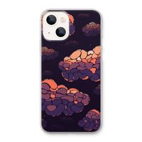 Patroon Wolken: iPhone 13 Transparant Hoesje