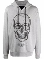 Philipp Plein hoodie à imprimé The Skull - Gris - thumbnail