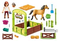 Playmobil Lucky & Spirit met paardenbox - thumbnail