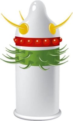 EGZO Joly Roger Stimulating Condom