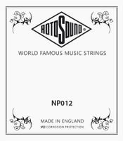 Rotosound NP012 .012 snaar voor elektrische/akoestische gitaar - thumbnail