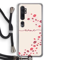 Kusjes: Xiaomi Mi Note 10 Transparant Hoesje met koord