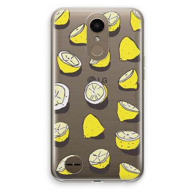 When Life Gives You Lemons...: LG K10 (2017) Transparant Hoesje