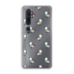 Vogeltjes: Xiaomi Mi Note 10 Transparant Hoesje