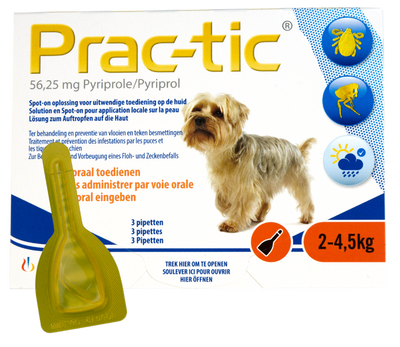 Prac-Tic Spot-On XS 2-4,5kg - 3 pip