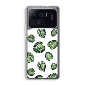 Tropische bladeren: Xiaomi Mi 11 Ultra Transparant Hoesje