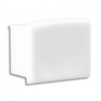 Eindkap E10W wit voor wit LED profiel 8106049