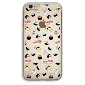 Sushi time: iPhone 6 Plus / 6S Plus Transparant Hoesje
