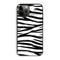 Zebra pattern: iPhone 12 Pro Max Biologisch afbreekbaar hoesje