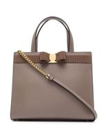 Ferragamo sac cabas Viva Bow - Marron