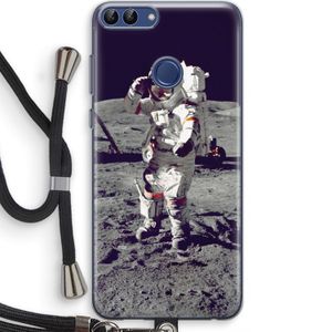 Spaceman: Huawei P Smart (2018) Transparant Hoesje met koord