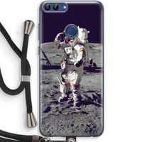 Spaceman: Huawei P Smart (2018) Transparant Hoesje met koord