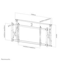 Neomounts LED-VW1750 BLACK wandsteun voor flatscreen - thumbnail