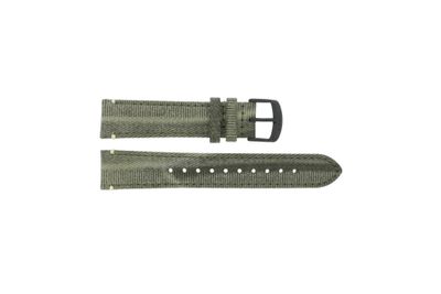 Horlogeband Timex 2R43200 Leder/Textiel Groen 20mm