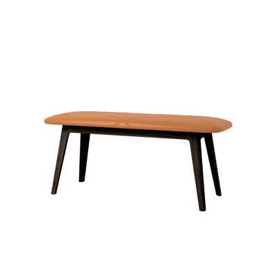 Nordic Bench - Dark Stained Oak