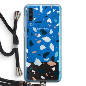 Terrazzo N°13: Samsung Galaxy A50 Transparant Hoesje met koord