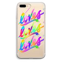 Loves: iPhone 7 Plus Transparant Hoesje