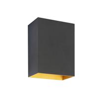 Highlight Design opbouwspotEros zwart met goud - W3635.38