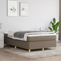 Boxspring bed 120x200 cm stof taupe