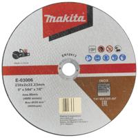 Makita E-03006 E-03006 Doorslijpschijf recht 230 mm 1 stuk(s) Metaal