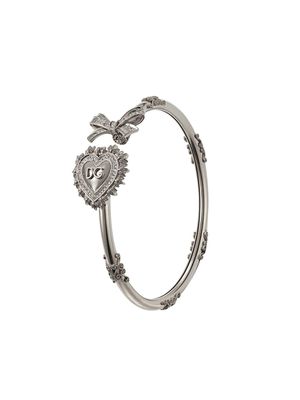 Dolce & Gabbana bracelet Devotion en or blanc 18ct serti de diamants - Argent