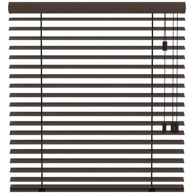 Leen Bakker - Fenstr Jaloezie Tahiti 65mm - Bruin (15901) - Bamboe - Zwart - 120x10x10 Cm