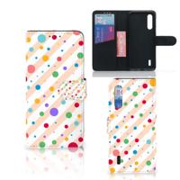 Xiaomi Mi 9 Lite | Telefoon Hoesje | Dots | Portemonnee hoesje
