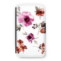 Geschilderde bloemen: iPhone 11 Pro Flip Hoesje