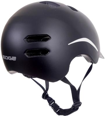 Edge fietshelm urban e-bike pedelec medium (54-58cm) zwart nta 8776 keurmerk (bromfiets & speed pedelec)