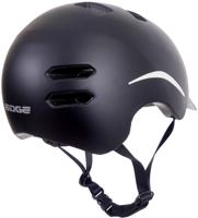 Edge fietshelm urban e-bike pedelec medium (54-58cm) zwart nta 8776 keurmerk (bromfiets & speed pedelec)