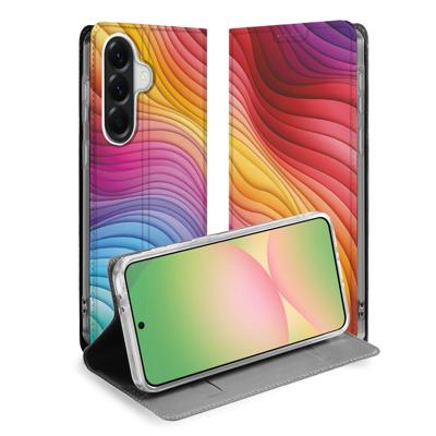 Bookcase Samsung Galaxy A57 Regenboog