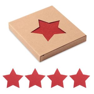 Onderzetters Kerstster