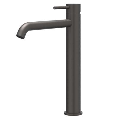 IVY Concord Wastafelmengkraan - opbouw - verhoogd - coldstart - RVS316 - geborsteld carbon black PVD 6100454