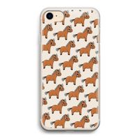 Pony: iPhone 7 Transparant Hoesje