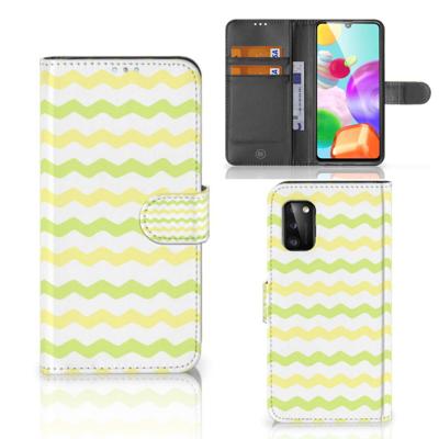 Samsung Galaxy A41 | Telefoon Hoesje | Waves Yellow