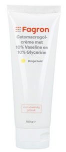 Fagron Cetomacrogol Crème Met 10% Vaseline & Glycerine