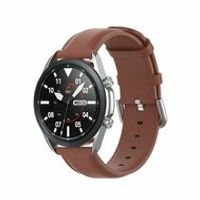 Classic leren bandje - Bruin - Samsung Galaxy Watch 3 - 45mm - thumbnail