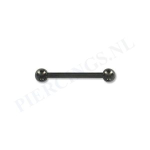 Barbell zwart 16 mm