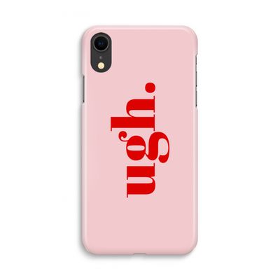 Ugh: iPhone XR Volledig Geprint Hoesje