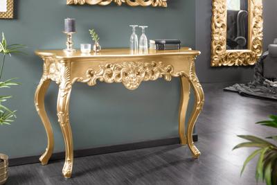 Elegante console VENICE 110 cm goud barok design dressoir handgemaakt - 15633