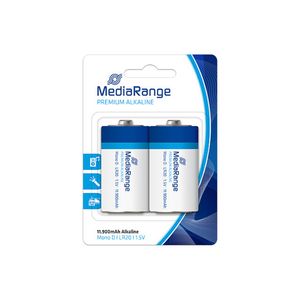 MediaRange MRBAT109 huishoudelijke batterij Wegwerpbatterij D Alkaline