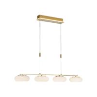 Paul Neuhaus 4-lichts hanglampQ-Etienne messing recht - 2079-60