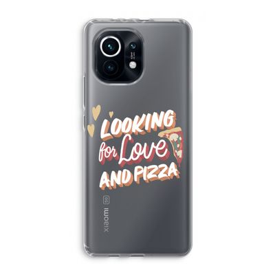 Pizza is the answer: Xiaomi Mi 11 Transparant Hoesje