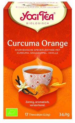 Yogi Tea Curcuma Orange thee