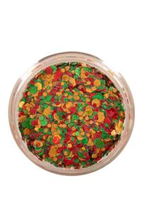PXP pressed chunky glitter cream red-yellow-green 10 ml