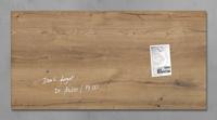 Sigel SI-GL258 Glasmagneetbord Artverum 910x460x15mm Natural Wood