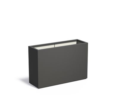 Polyester plantenbak CARREZ 120x40x80cm.