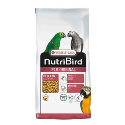 Nutribird P19 Original Papegaaien vogelvoer 10 kg