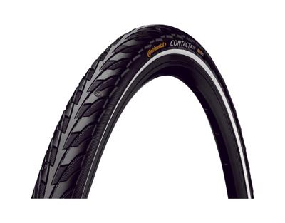 CONTINENTAL buitenband contact 28 x 1.75" /47-622 zwart met reflectie